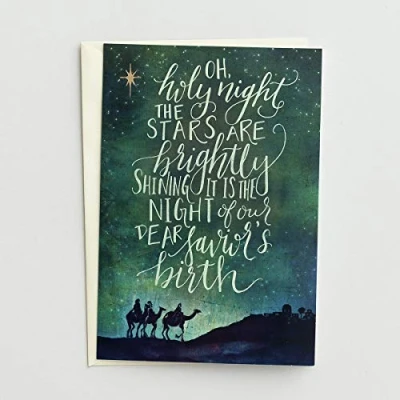 Image of Dayspring Oh, Holy Night 50 Christmas Boxed Cards, KJV