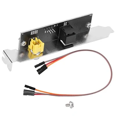 Image of Kadimendium SPDIF OutPlate Cable Bracket High Durability Motherboard Digital Audio Output Back Plate Industrial Appliance for ASUS/GIGABYTE/MSI