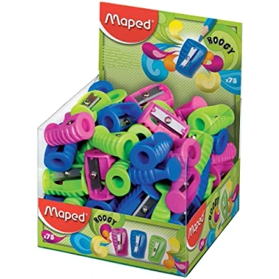 Image of Maped BOOGY 1 Hole Pencil Sharpener 75 Count 63211
