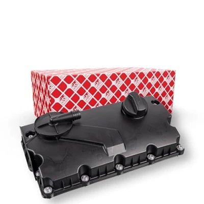 Image of 038103469Q, 38103469Q Rocker Cover FEBI BILSTEIN 178268 VOLKSWAGEN: Golf 4, Bora Saloon, Caddy 3, AUDI: A3 Sportback, Hatchback
