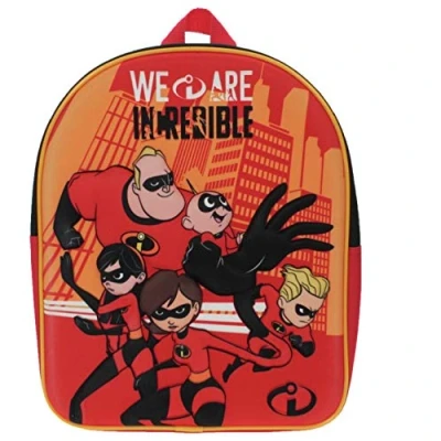 Image of Disney Incredibles 3D Effect Backpack Rucksack School Bag Kids Children, 31cm