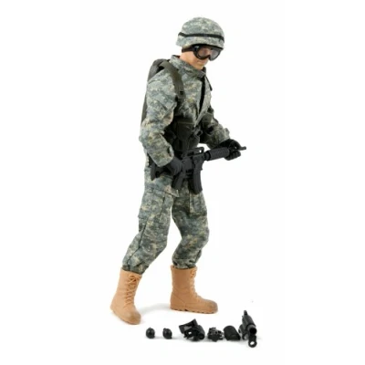 Image of World Peacekeeper 12 Inch Action Figure Set Airborne Infantryman