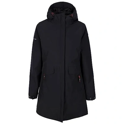 Image of Trespass Womens Waterproof Jacket Hooded Padded Long Length Modesty