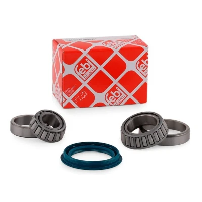 Image of 191598625, 191598625S1, 191598625S3 Wheel Bearing kit FEBI BILSTEIN 12934 Rear Axle Left, Right with shaft seal 40mm Tapered Roller