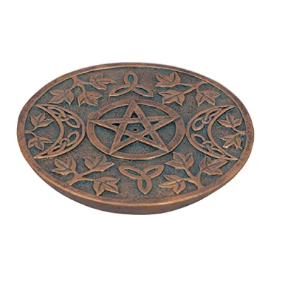 Image of Nemesis Now Divine Essence Incense Burner, Bronze, 12.7cm