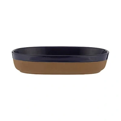 Image of Typhoon World Foods 28 x 18cm Oval Dish Navy
