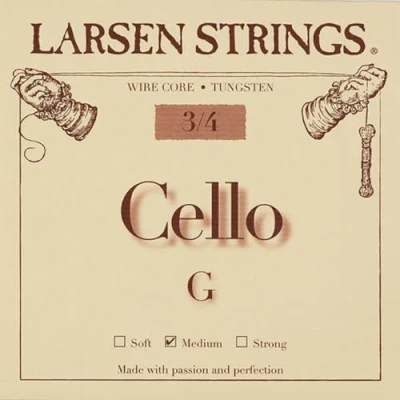 Image of Larsen cello strings Original Fractional small sizes C 3/4 Medium