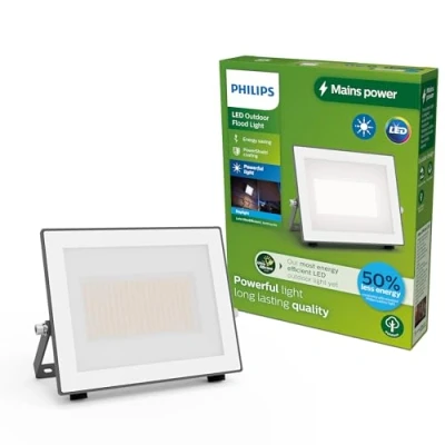 Image of Philips LED outdoor spotlight Lois UE flood, 24 W, 5,000 K, IP65