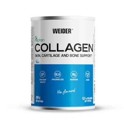 Image of Weider Collagen. With Hyaluronic Acid, Magnesium and Vitamin C. 100% Peptan. Zero fat. Sugar zero. Keto.