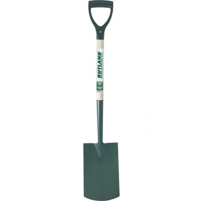 Image of Rutland Digging Spade Carbon Steel, Wooden Shaft