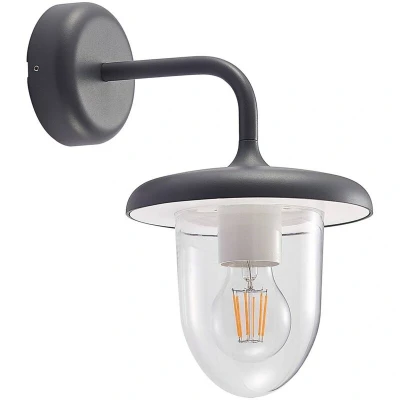 Image of Prios Larkumi outdoor wall lamp with E27 socket
