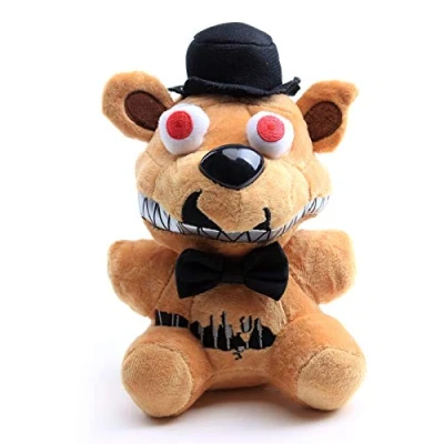 Image of uiuoutoy Five Nights At Freddy&#039;s Plushies FNAF Game Nightmare Freddy Plush Soft Toy Doll Kids Gift