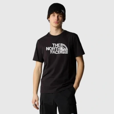 Image of THE NORTH FACE Woodcut Dome T Shirt TNF Black XL