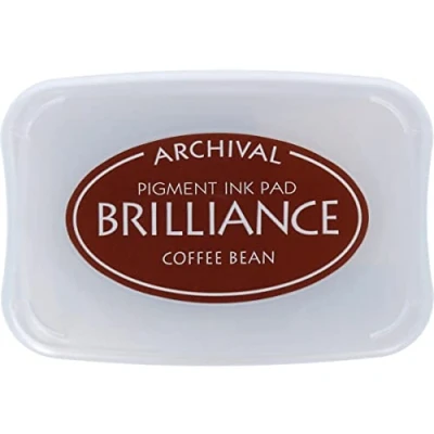 Image of Tsukineko Brilliance Ink Pad, Coffee Bean,BIP54