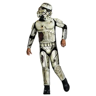 Image of Rubie&#039;s 881674M000 Star_Wars Death Trooper, White, 5 6 Years