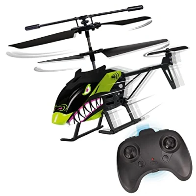 Image of Xtrem Raiders Shark Helicopter: Remote Control Helicopter For Children, Rc Helicopters Adults, Toy Remote, Flying Kids +8