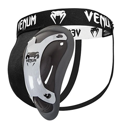 Image of VENUM US 1063 Competitor Groin Guard and Support, Black, Large