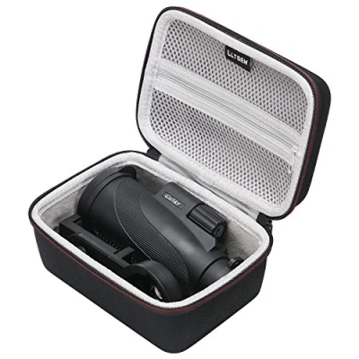 Image of LTGEM Monocular Case Hard Carrying Compatible for Gosky 12X55 or Titan 12X50 Pankoo 40X60 High Power Prism Telescope