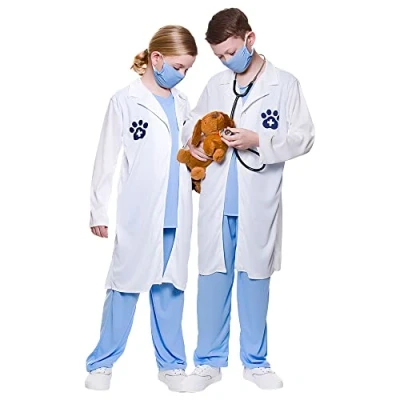 Image of Wicked Costumes Kids Animal Loving Vet Fancy Dress Costume Small (3 4 Years)