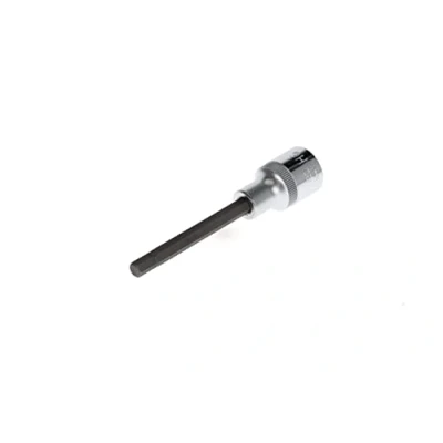 Image of GEDORE red Screwdriver bit socket long hex, 6 mm AF, 1/2&quot; 12.5 mm, socket, Tool, R62550619, Steel