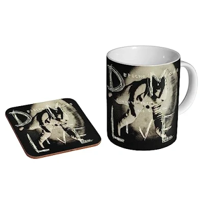 Image of glades Depeche Mode SOFAD Live Ceramic Coffee Mug + Coaster Gift Set
