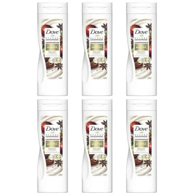 Image of Dove Care Secrets Body Lotion Relaxing Winter Ritual with Sandalwood, 250 ml (Pack of 6)