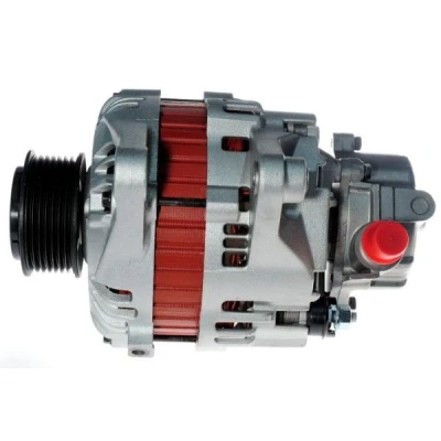 Image of 373004A001, 373004A002, 373004A003 Generator HELLA 8EL 011 711 351 14V 110A incl. vacuum pump 69mm HYUNDAI: H 1 Van, / i800 Travel