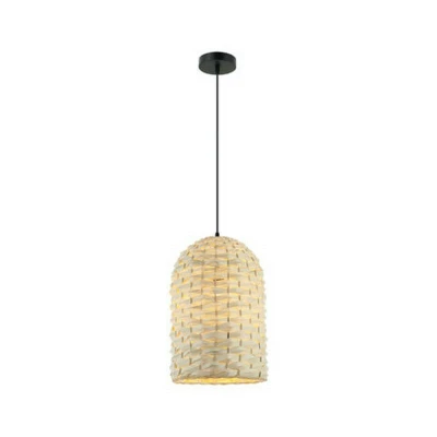 Image of Varosha Bamboo Ceiling Pendant Light E27 Natural