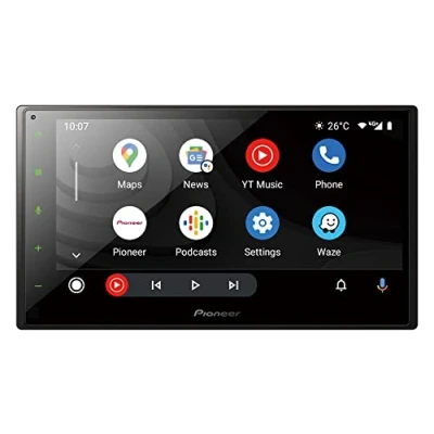 Image of Pioneer SPH DA360DAB AN 2 DIN Media Receiver, Capacitive 6.8" Touch Panel with Wi Fi, Apple CarPlay, Android Car and DAB+, Includes DAB Antenna