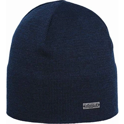 Image of Eisglut Men Primo Merino Beanie Marine, One Size