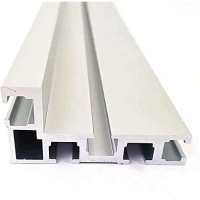 Image of Mitre Rail, 75 Type T Rails, Aluminium Groove, DIY Slot Rail Gauge, Table Saw for Woodworking, Mini Fence Mounting (800 mm)
