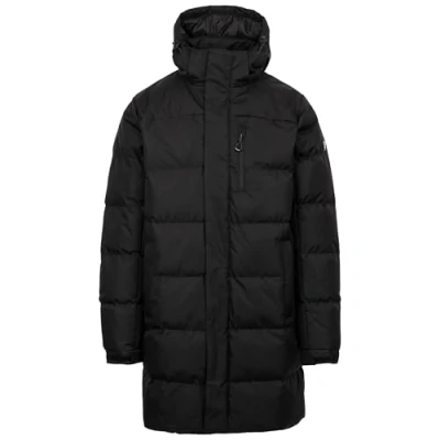 Image of Trespass Mens Padded Jacket Outdoor Casual with Hood and Zip Pockets Clipster