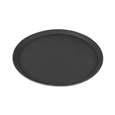 Image of Cambro Tray 16&quot; Round Treadlite Black (1600TL110) Category: Serving Platters and Trays