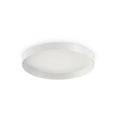 Image of Fly Decorative Round Simple Flush White, 4000K