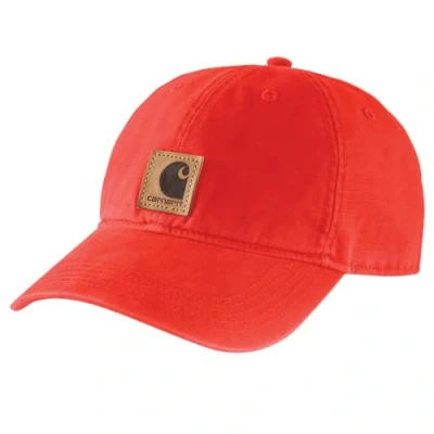 Image of Carhartt Herren Schild Mütze Odessa Cap, Currant Rot, 100289