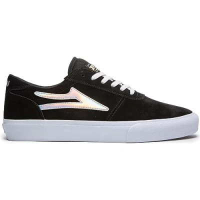 Image of Lakai Manchester, Skate Shoes, Black Cosmic Suede, 9.5 UK