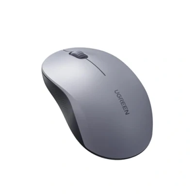 Image of UGREEN 2.4G &amp; Bluetooth Wireless Mouse, 4000DPI, 18 Months Battery Life for Computer Laptop Tablet Cell Phone, Ergonomic Left and Right Handed Users Compatible with Windows/macOS/Linux/Android