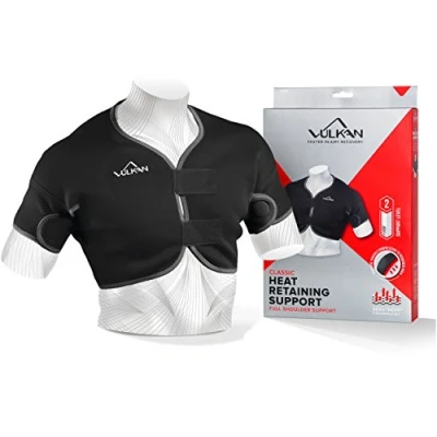 Image of VULKAN Classic Full Shoulder Support, X Large, Black