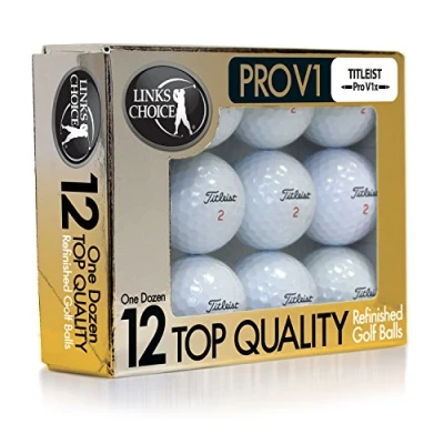 Image of Titleist Pro V1X Refinished Golf Balls (Pack 12)