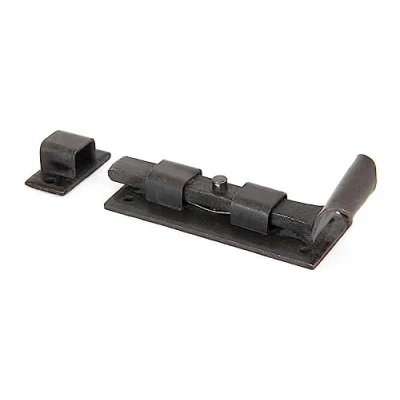 Image of From The Anvil Beeswax 4 Inch Straight Door Bolt