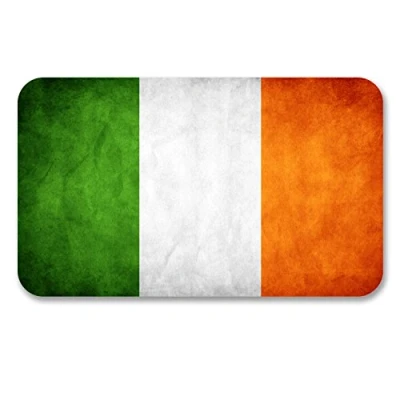 Image of 2 x 10cm Irish Flag Vinyl Stickers Decal Ireland Laptop Car Bike Helmet #6185 (10cm Wide 6cm Tall)