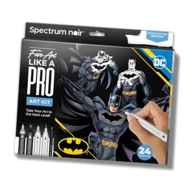 Image of Spectrum Noir Pro Fan Art Set 24 Piece Batman