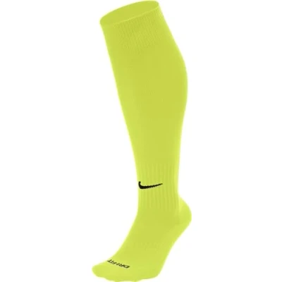 Image of NIKE Unisex Classic Football Socks, Volt/Black, L UK