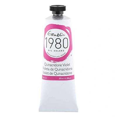 Image of Gamblin 1980 Oil Quin Violet 37Ml