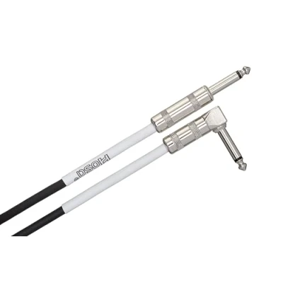 Image of HosaTech XVS 101F 1ft XLR3F to Right Angle 3.5mm TRS Microphone Cable
