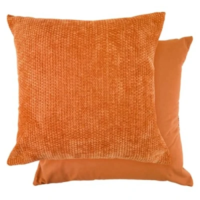 Image of Emma Barclay Portland Hatch Cushion Cover (Burnt Orange)