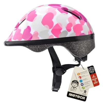 Image of Helmet For Baby Kids Toddler Childrens Boys Cycle Safety Crash Small Sizes Child MTB Bike Bicycle Skateboard Scooter Hoverboard Riding Lightweight Adjustable Breathable KS06