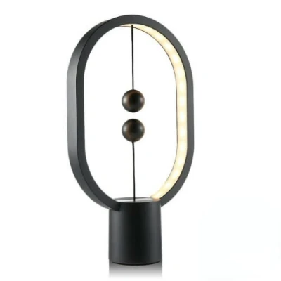 Image of ausuky Keep Balance Lamp Ellipse Magnetic mid air switch USB Powered LED Desk Light