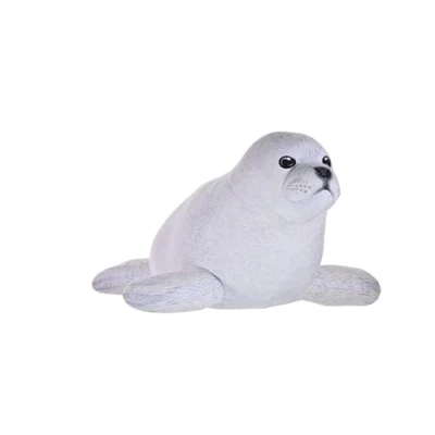 Image of Wild Republic Naturekins Harp Seal, Stuffed Animal, 12 Inches, Plush Toy, Fill is Natural Rubber
