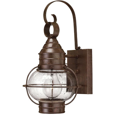 Image of Cape Cod 1 Light Outdoor Small Wall Lantern Sienna Bronze, E27